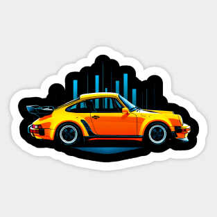 Porsche 930 Turbo Sticker